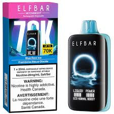 Elfbar 70k Blue Razz Ice (provincial tax)