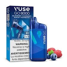 VUSE GO 8k Blueberry Raspberry (Provincial Tax)