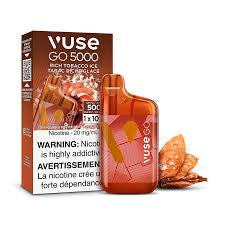 VUSE GO 5000 Rich Tobacco Ice (provincial tax)