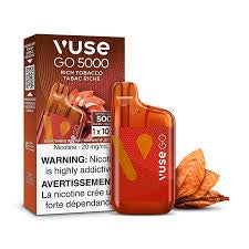 VUSE GO 5000 Rich Tobacco(provincial tax)