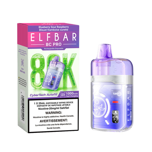 Elfbar 80k Blueberry Sour Raspberry (provincial tax)