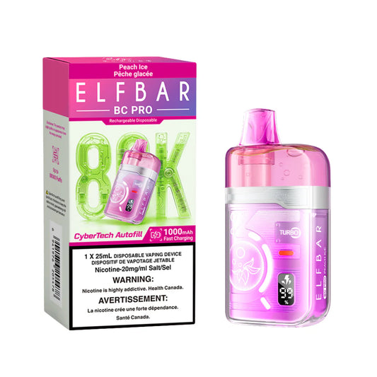 Elfbar 80k Peach Ice (provincial tax)