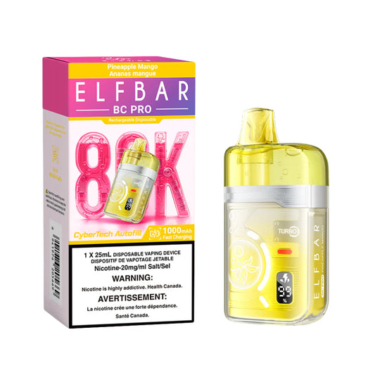 Elfbar 80k Pineapple Mango (provincial tax)