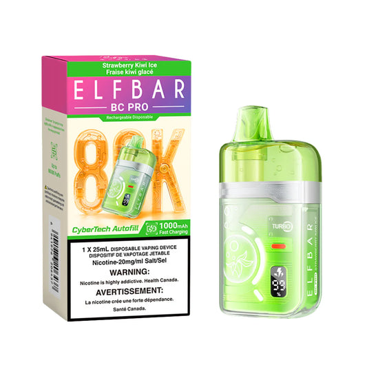 Elfbar 80k Strawberry Kiwi Ice (provincial tax)