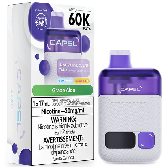 Flavour Beast Capsl 60k grape aloe (provincial)