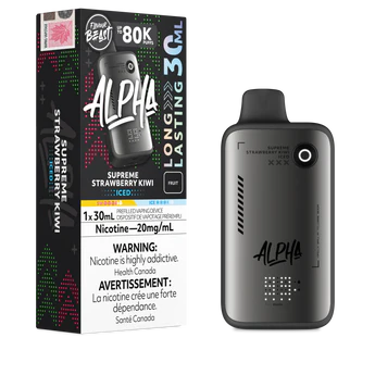 Flavour Beast Alpha 80k Supreme Strawberry Kiwi (provincial tax)