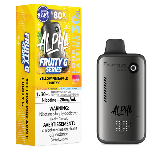 Flavour Beast Fruity G 80k Yellow Pineapple