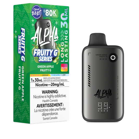 Flavour Beast Fruity G 80k Green Apple